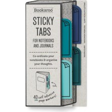 Misda Store Bookaroo Kitap Ayracı ve Post It Blue