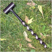 Misda Store Ayısı® Nordic™ Delme Çapı 18 mm - Bushcraft Isveç El Burgusu Boyunduruk Isveç Ocağı Outdoor Kamp Ekipmanı