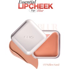 Clio Dudak ve Yanak Renklendirici, Pürüzsüz Mat Balm Clıo Essential Lipcheek Tap Blur (03 Mellow Sand)