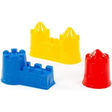 Misda Store 37251 Oyuncak Şato Kum Kalıp Seti No:1 3 Parça