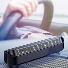 Misda Store Araç Park Fosforlu Numaratörlük Telefon Numara Plaketi