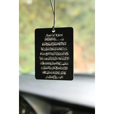 Misda Store Taraflı Ayetel Kürsi Araba Süsü Dikiz Aynası Süsü Oto Aksesuar Hediyelik