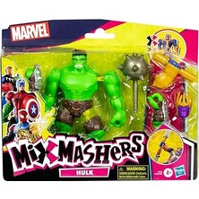 Misda Store Mixmashers Marvel Hulk Kişiselleştirilebilir Deluxe Mix And Match Aksiyon Figürü ve Aksesuarları