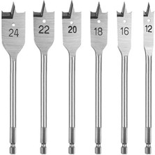 Misda Store Yaprak Matkap Ucu Seti 6 Adet