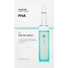 Misda Store Pha Içerikli Ölü Deri Arındırıcı Yaprak Maske (1AD) Mascure Peeling Solution Sheet Mask