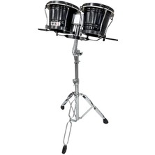 Misda Store BG-220ST Standlı Siyah Bongo Siam Meşesi Doğal Deri