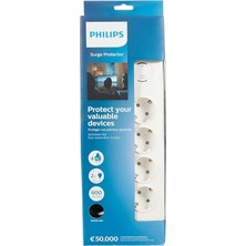 Misda Store SPN7040WA Akım Korumalı Priz 4'lü 600J 2m 3680W 16A