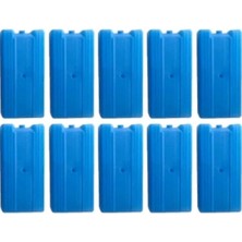 Misda Store Reliable Buz Aküsü Kasedi Ice Box Aksesuar 10 Adet Mavi Renk Dayanıklı Malzeme