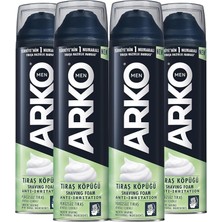 Misda Store Men Anti-Irritation Tahriş Karşıtı Erkek Tıraş Köpüğü 4X200 ml