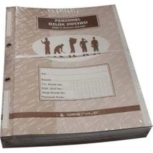 Misda Store Personel Özlük Dosyası 25 Li Paket BM541