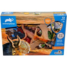 Misda Store SH-D5903 Kutulu 12 Parça Dinozor Seti - Oyuncak