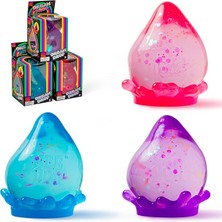 Misda Store Needoh Dream Drop - 1 Renk Rastgele Seçilmiş, Çıkarılabilir Tabanlı Glitter Yağmur Damlası Fidget Oyuncak, Çocuklar Için Yumuşacık Nee Doh Stres Topları, Güvenli Toksik Olmayan Hamur