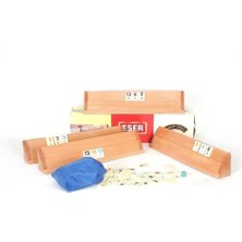 Misda Store Okey Eser Ağaç Okey Büyük