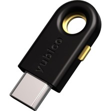 Misda Store Yubikey 5c - Iki Factor Authentication USB Security Key, Usb-C Bağlantı Noktalarına Uyar - Çevrimiçi Hesabınızı Parodan Daha Fazla Korur, Fıdo Sertifikalı USB Şifre Anahtarı