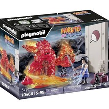 Misda Store Naruto Shippuden 70666 Sasuke Vs Itachi, Mangekyou Sharingan ve Enerji Ruhu Susano'o ile Etkileşimli Kardeş Savaşı, Itachi'nin Intikamı, 5 Yaş ve Üzeri Çocuklar Için Oyuncak