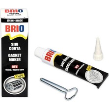 Misda Store 0103-SS85S Sıvı Conta, 85 gr Rtv, Siyah
