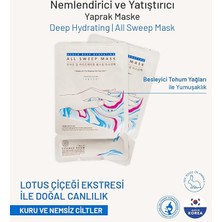 Misda Store Kağıt Yüz Maskesi - Lotus Özü, Trehaloz, Vitamin Kompleksi | Nemlendirici & Yatıştırıcı Kağıt Maske | Hassas ve Kuru Ciltler Için Derinlemesine Nem & Onarım