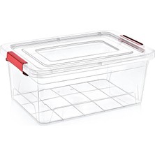 Misda Store Smart Box Saklama Kabı 1 Lt Şeffaf