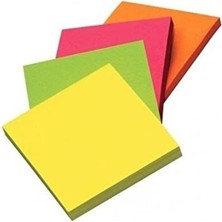 Misda Store NT-751 Renkli Yapışkanlı Not Kağıdı, 75X75