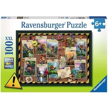 Misda Store Dinozorlar (108688) Puzzle 100 Parça