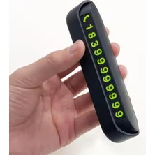 Misda Store Açılır Kapanır Mıknatıslı Araba Telefon Numarası Parkmatik, Araç Numaralık, Park Numaratörü