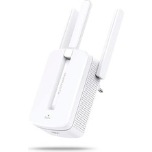 Misda Store MW300RE, N300 Mbps, 3 Harici Anten, Tek Tuşla Kolay Kurulum, Mobil Uygulama Desteği, Dual-Band Wi-Fi 4 Menzil Genişletici