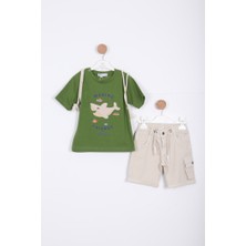 NASR GRUB Erkek Çocuk Alt Üst Şort Takım 18-36 Ay 2142