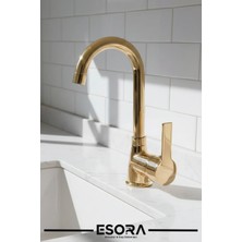 Esora Gold Döküm Lavabo Bataryası
