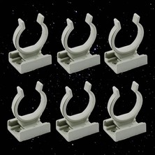 Misda Store Mobilya Baza Ayakkabılık Dolap Mutfak Tezgah Gardrop Vestiyer Ayak Bacak Tutucu Toka Klips 6 Adet