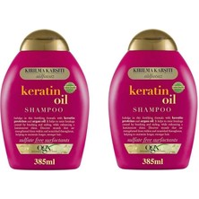 Misda Store Keratin Yağı Içeren Şampuan, 385 Ml, 2'li Paket