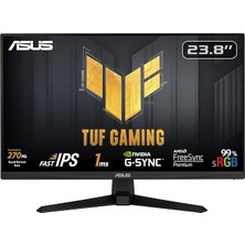 Misda Store Tuf Gaming VG249QM1A 23.8" 1ms 280Hz Freesync Premium IPS Full Hd Gaming (Oyuncu) Monitör