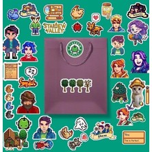 Misda Store Valley Sticker Paketi/bullet Journal Defter Çıkartma Ajanda Laptop Etiket