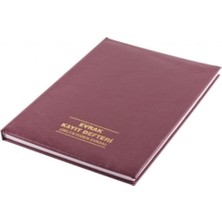 Misda Store Kayıt Defteri (Gelen Giden) Suni Deri 100 Yaprak 22X32