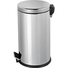 Misda Store Pedallı Paslanmaz Çelik 16 Litre Çöp Kovası Içi Çıkabilen 2. Kovalıdır