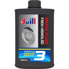 Misda Store 3 500 Mililitre Fren Hidrolik Yağı - Fren Sıvısı - Otomobil - Motosiklet (Üretim Yılı: 2025)