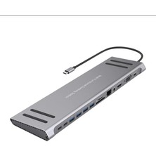Misda Store Type-C To Multi Function Docking Station - 4K Hdmi Dönüştürücü 100W Pd 3.0