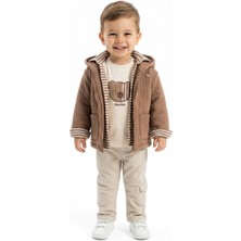 Mumbino Erkek Çocuk 3lu Alt Üst Takım 6-24 Ay 31056