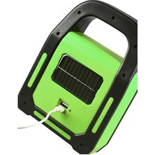 Misda Store LED Solar Işıldak Fener Güneş Enerjili ve USB Şarj Kamp Lambası