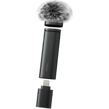 Misda Store Wm-10 Iphone 11/12/13/14 Uyumlu Kablosuz Yaka Mikrofonu