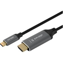 Misda Store USB C To HDMI Kablo - 4K60Hz, Hdr, Hdcp 2.3, Thunderbolt 5/4/3, Dex Mode, 2 Metre (CHD20B-PRO)