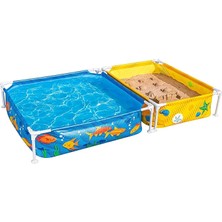 Misda Store My First Frame Yer Üstü Havuz ve Kum Çukuru Kombo