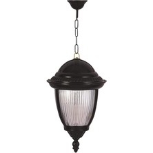 Misda Store 68053 Bahçe Fener Sarkıt, 60 W, Siyah