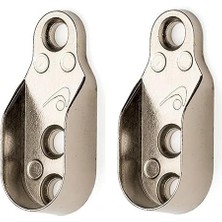 Misda Store Oval Flanş Düz 2li Paket Dolap Askı Aparatı Tüm Marka Uyumlu