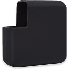 Misda Store MacBook Pro 14 Inç M1-M5 Uyumlu Silikon Şarj Aleti Kılıfı 360° Koruyucu | 70W Usb-C/magsafe 45W 1–2 – Ultra Ince Yıkanabilir, Kaymaz Yüzey Siyah