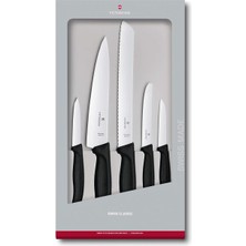Misda Store Vict.swiss Classic Biçak Seti 5'li, Kutulu, 6.7133.5GR, Siyah