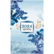 Misda Store Kelebek 2024 Ajanda - Mavi Rüya, 8683672858821, Çok Renkli