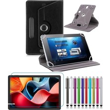Misda Store Vıa L50 11"uyumlu Için Standlı Tablet Kılıfı + Nano Kırılmaz Ekran Koruyucu+Dokunmatik Kalem