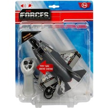 Misda Store Air Forces Kablo Kumandalı Sesli ve Işıklı X-35 Jet