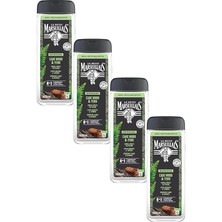 Misda Store Petit Marseillais Duş Jeli Men Serisi Ardıç Ağacı ve Füjer (4 x 400 Ml) Çok Renkli