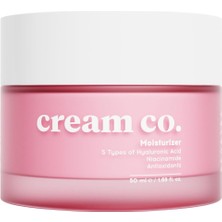 Misda Store Co. Su Bazlı Moisturizer Nemlendirici Aydınlatıcı Yüz Kremi, Hyaluronik Asit, 50 Ml, Tüm Cilt Tipleri